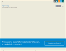 Tablet Screenshot of mprofi.com